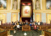 VISITA AL CONGRESO DE LA 57 PROMOCION DE FISCALES