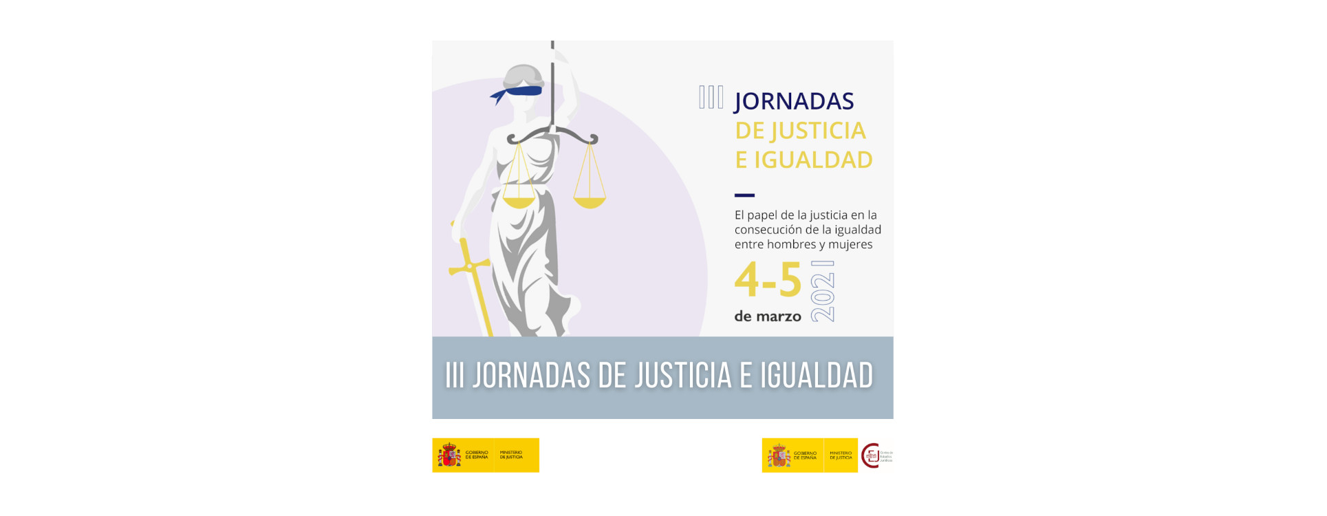 III JORNADAS DE JUSTICIA E IGUALDAD