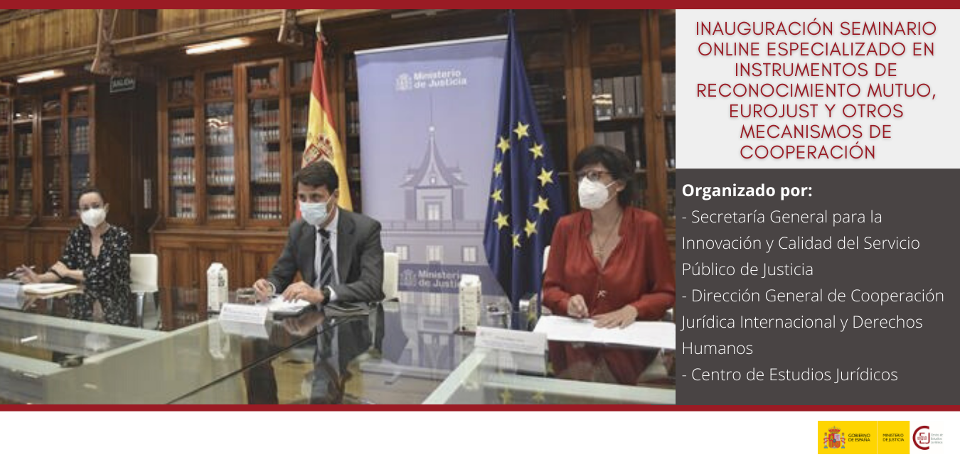 Inauguración Seminario Eurojust Inauguración Seminario Eurojust
