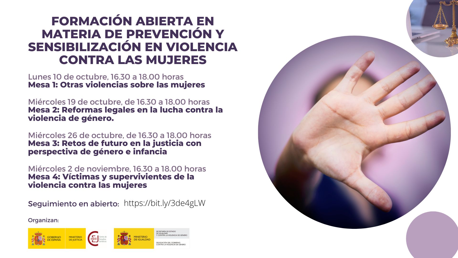 PROGRAMA DE FORMACIÓN ABIERTA EN MATERIA DE PREVENCIÓN Y SENSIBILIZACIÓN EN VIOLENCIAS CONTRA LAS MUJERES PROGRAMA DE FORMACIÓN ABIERTA EN MATERIA DE PREVENCIÓN Y SENSIBILIZACIÓN EN VIOLENCIAS CONTRA LAS MUJERES