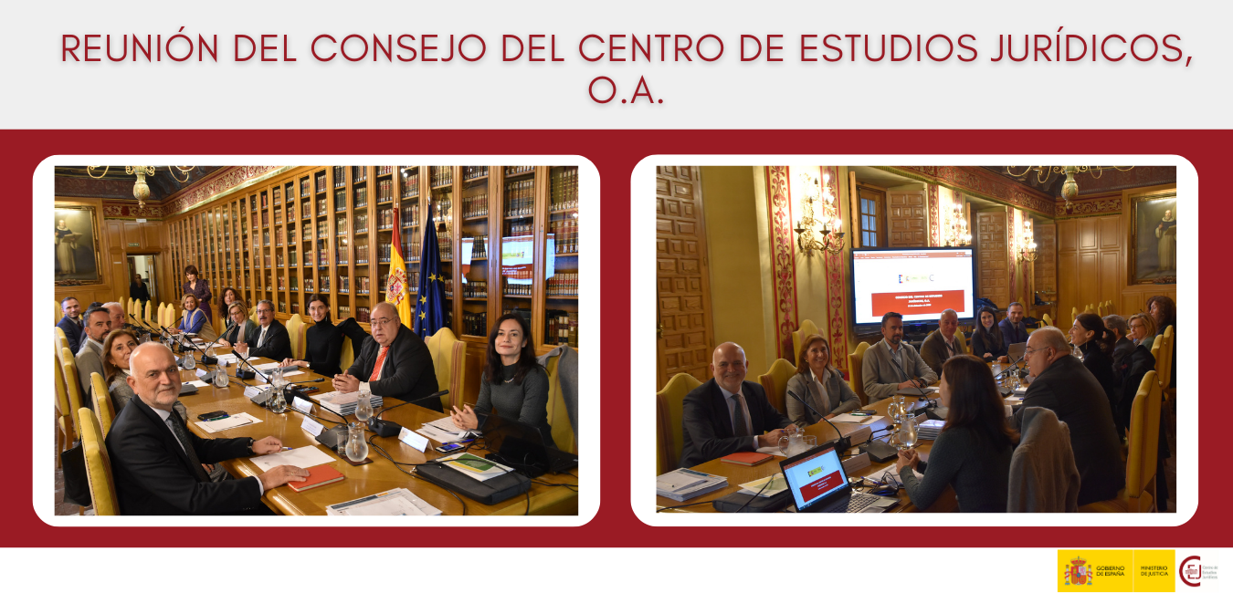 REUNIÓN DEL CONSEJO DEL CENTRO DE ESTUDIOS JURÍDICOS, O.A. 