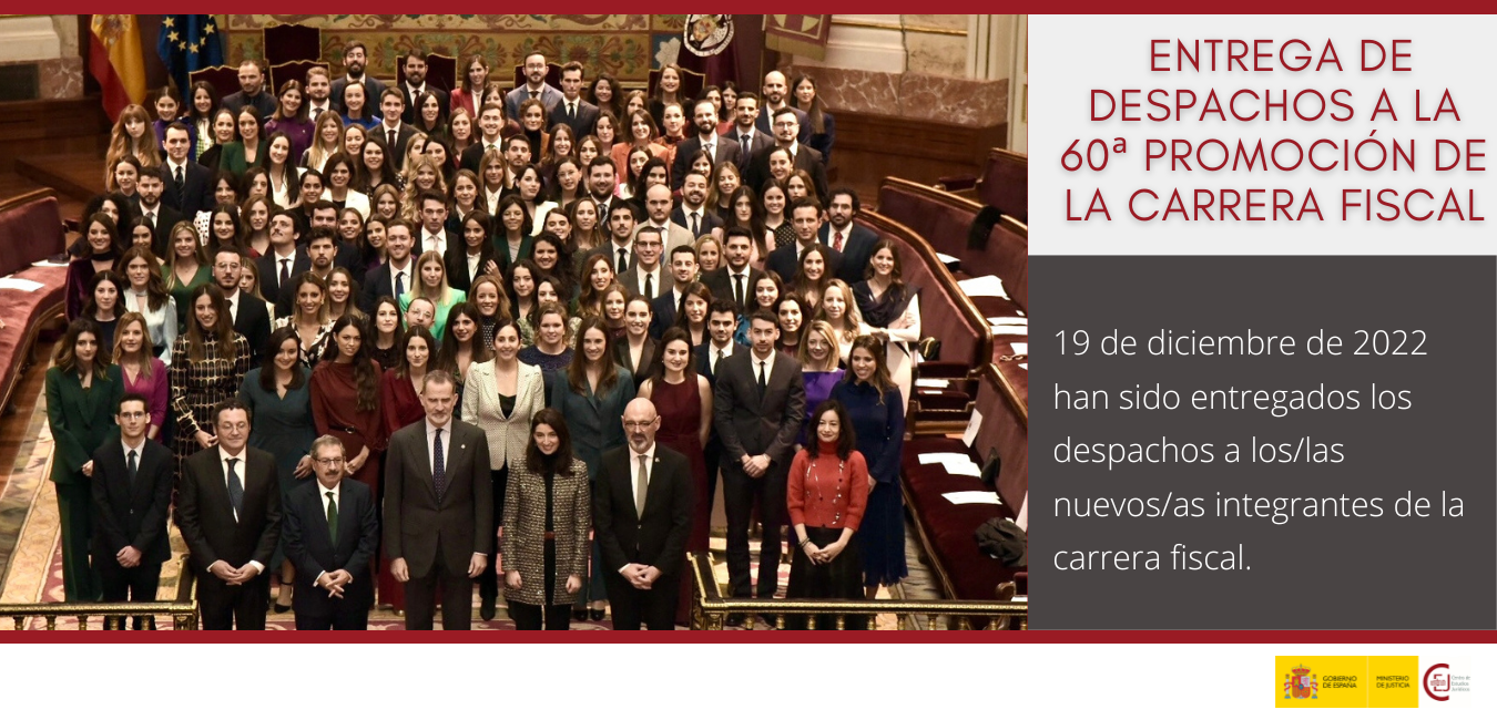 DELIVERY OF OFFICES AT the 60th PROMOTION OF THE PROSECUTOR