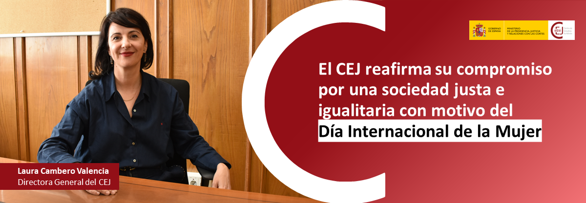 EL CEJ REAFIRMA SU COMPROMISO POR CONTRIBUIR A UNA SOCIEDAD MÁS IGUALITARIA DESDE LA FORMACIÓN DEL PERSONAL DE JUSTICIA EL CEJ REAFIRMA SU COMPROMISO POR CONTRIBUIR A UNA SOCIEDAD MÁS IGUALITARIA DESDE LA FORMACIÓN DEL PERSONAL DE JUSTICIA