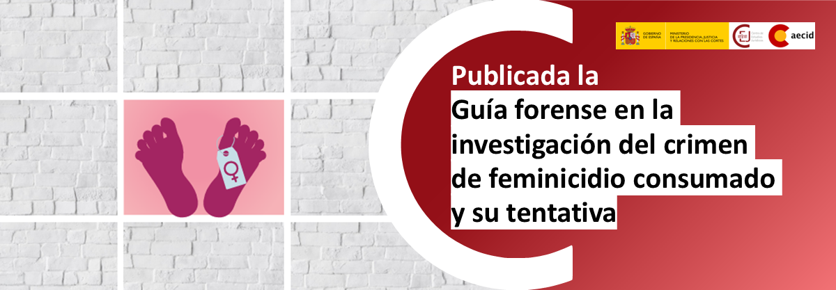 PUBLICADA LA ‘GUÍA FORENSE EN LA INVESTIGACIÓN DEL CRIMEN DE FEMINICIDIO CONSUMADO Y SU TENTATIVA 2023’ PUBLICADA LA ‘GUÍA FORENSE EN LA INVESTIGACIÓN DEL CRIMEN DE FEMINICIDIO CONSUMADO Y SU TENTATIVA 2023’