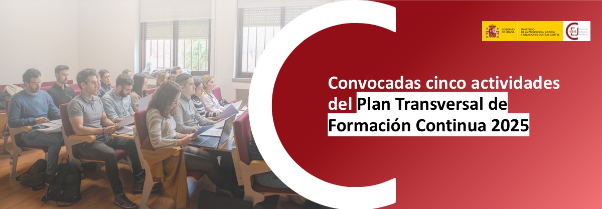 CONVOCADAS PLAZAS PARA PARTICIPAR EN 5 ACTIVIDADES FORMATIVAS ONLINE PREVISTAS EN EL PLAN TRANSVERSAL 2025 CONVOCADAS PLAZAS PARA PARTICIPAR EN 5 ACTIVIDADES FORMATIVAS ONLINE PREVISTAS EN EL PLAN TRANSVERSAL 2025